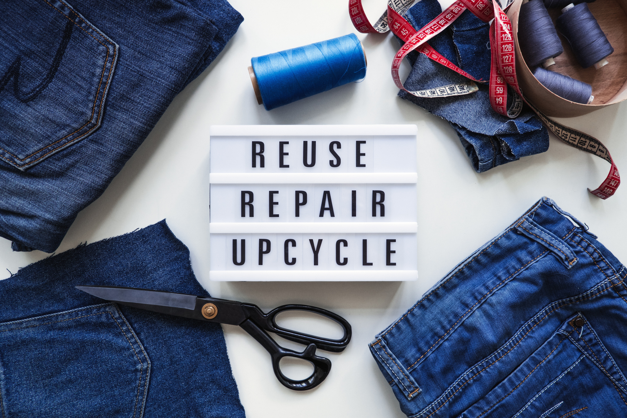 Reuse, Repair, and Upcycle Concept 